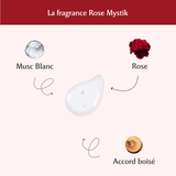 3 déodorants Rose Mystik